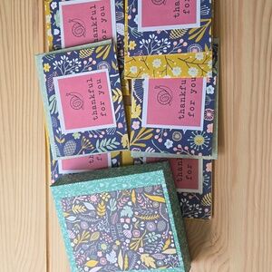 Handmade Mini Thankful For You Cards & Envelopes